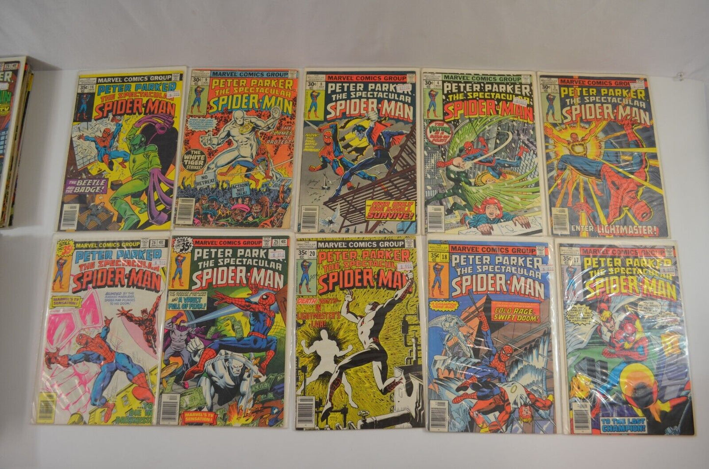 Spectacular Spider-Man #3 4 8 9 16 28-62 80-85 +more Marvel Comic LOT VG to VF+