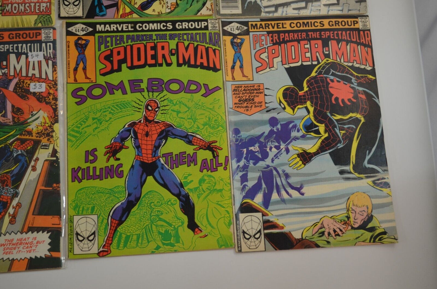 Spectacular Spider-Man #3 4 8 9 16 28-62 80-85 +more Marvel Comic LOT VG to VF+