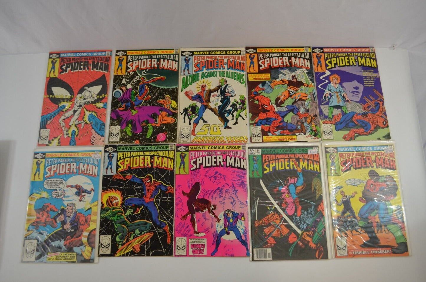 Spectacular Spider-Man #3 4 8 9 16 28-62 80-85 +more Marvel Comic LOT VG to VF+