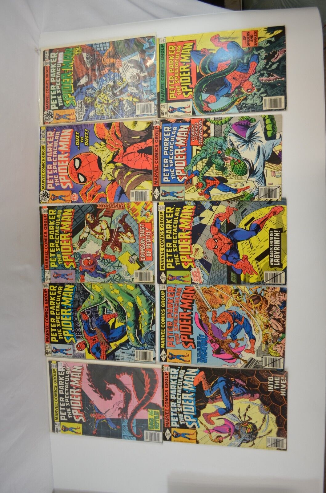 Spectacular Spider-Man #3 4 8 9 16 28-62 80-85 +more Marvel Comic LOT VG to VF+