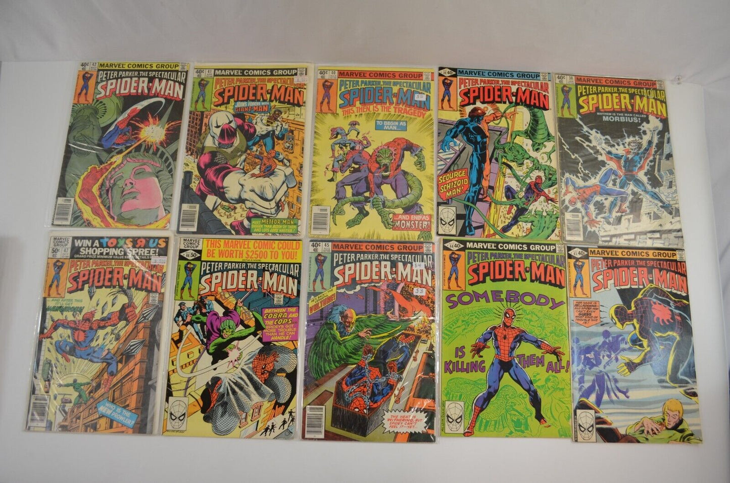 Spectacular Spider-Man #3 4 8 9 16 28-62 80-85 +more Marvel Comic LOT VG to VF+