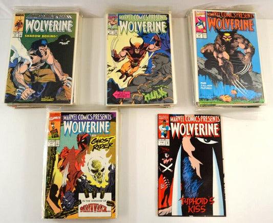 Marvel Comics Presents Wolverine 39-71 73-83 85-104 108 116 118 Comic LOT VF NM