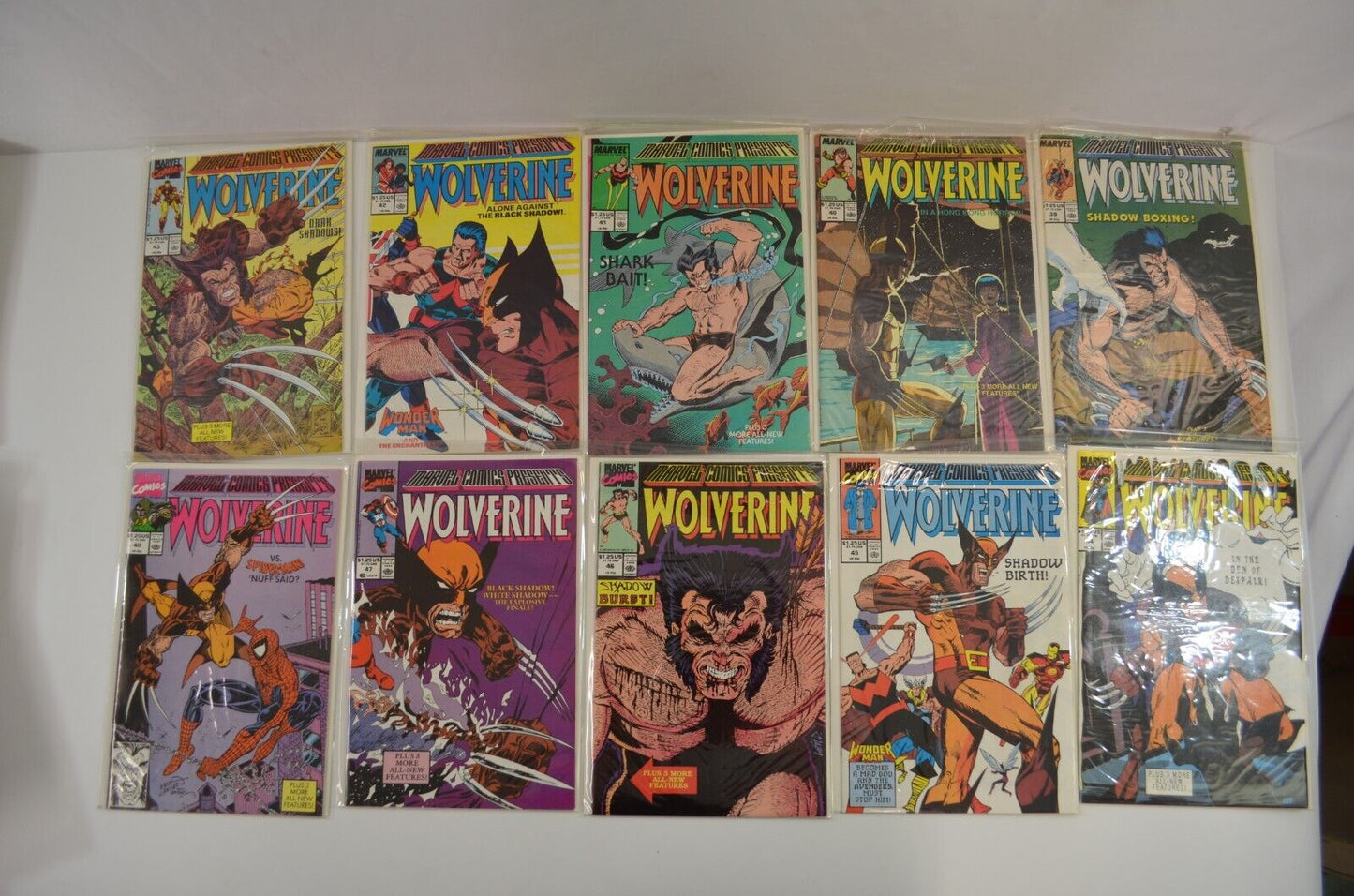 Marvel Comics Presents Wolverine 39-71 73-83 85-104 108 116 118 Comic LOT VF NM