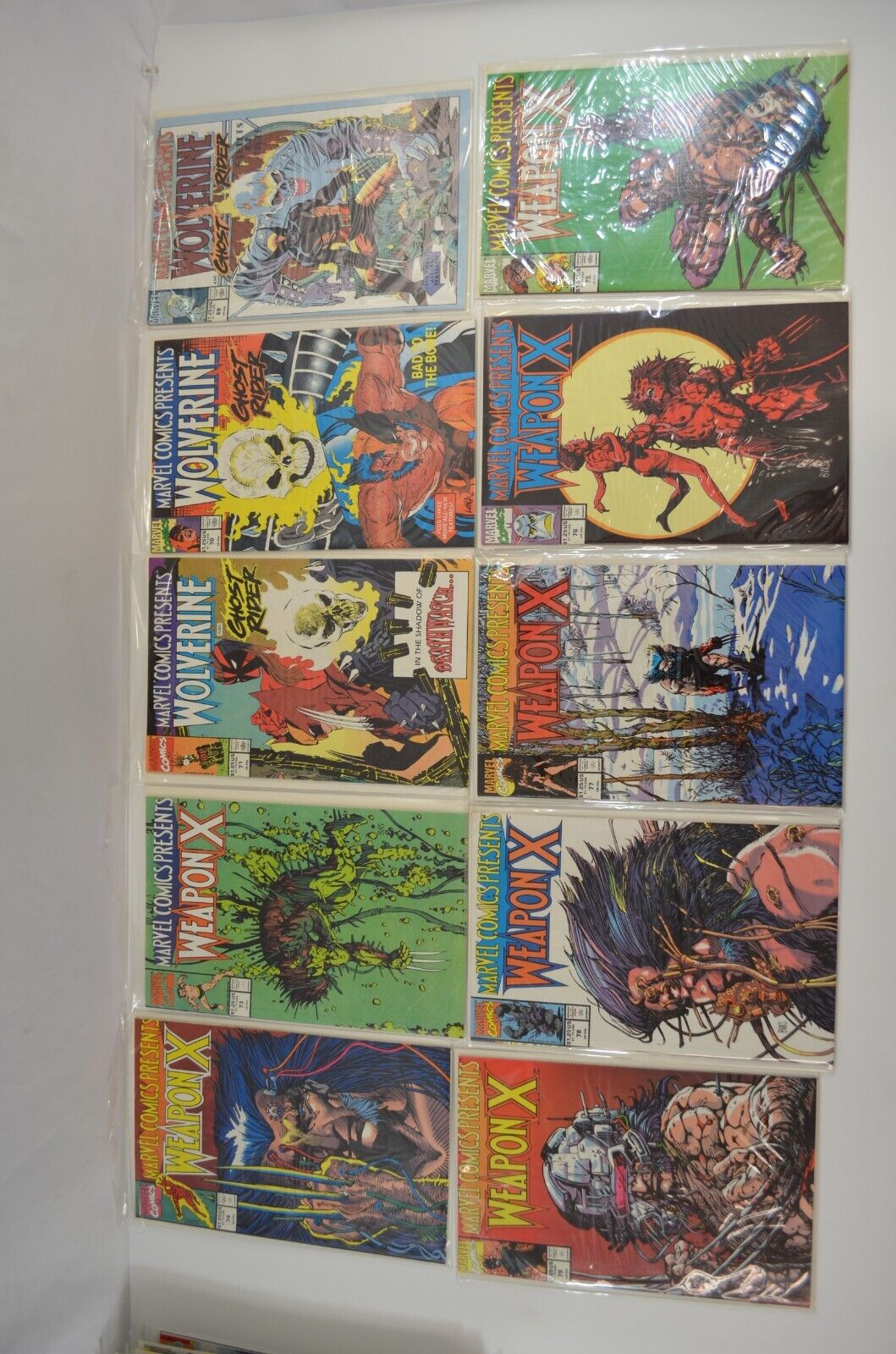 Marvel Comics Presents Wolverine 39-71 73-83 85-104 108 116 118 Comic LOT VF NM