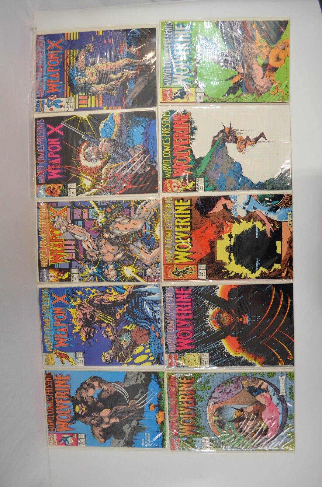 Marvel Comics Presents Wolverine 39-71 73-83 85-104 108 116 118 Comic LOT VF NM