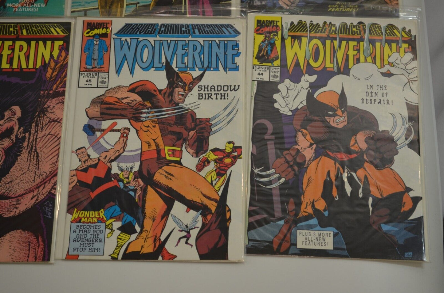 Marvel Comics Presents Wolverine 39-71 73-83 85-104 108 116 118 Comic LOT VF NM