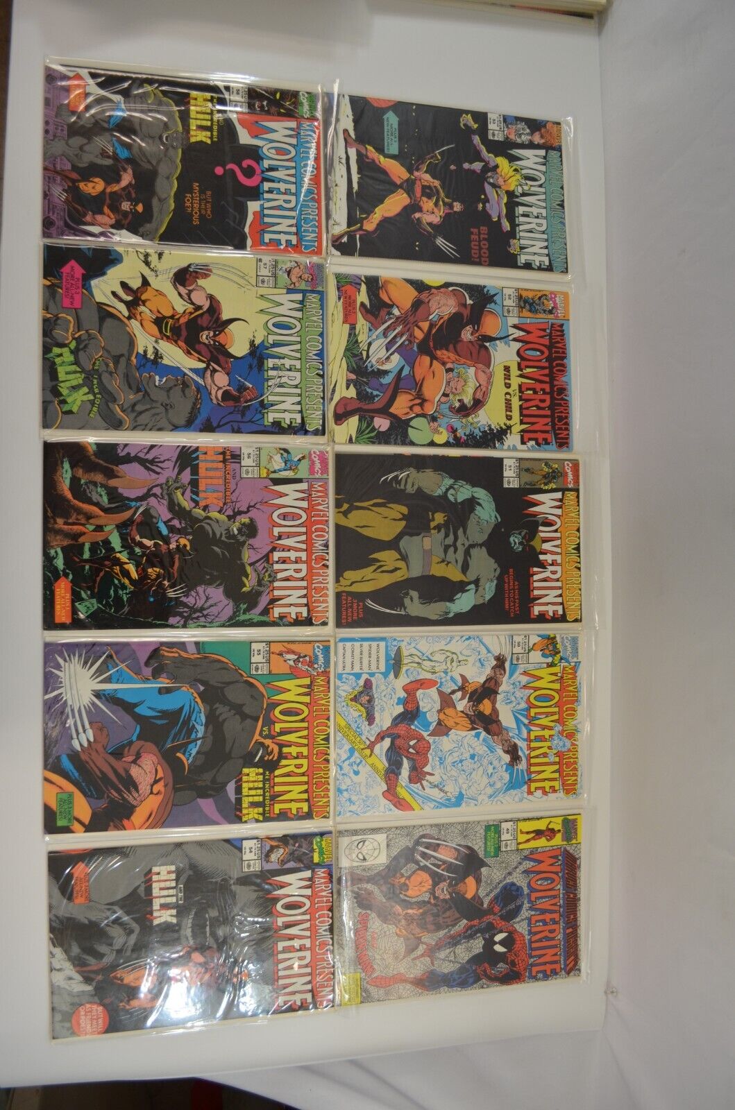 Marvel Comics Presents Wolverine 39-71 73-83 85-104 108 116 118 Comic LOT VF NM