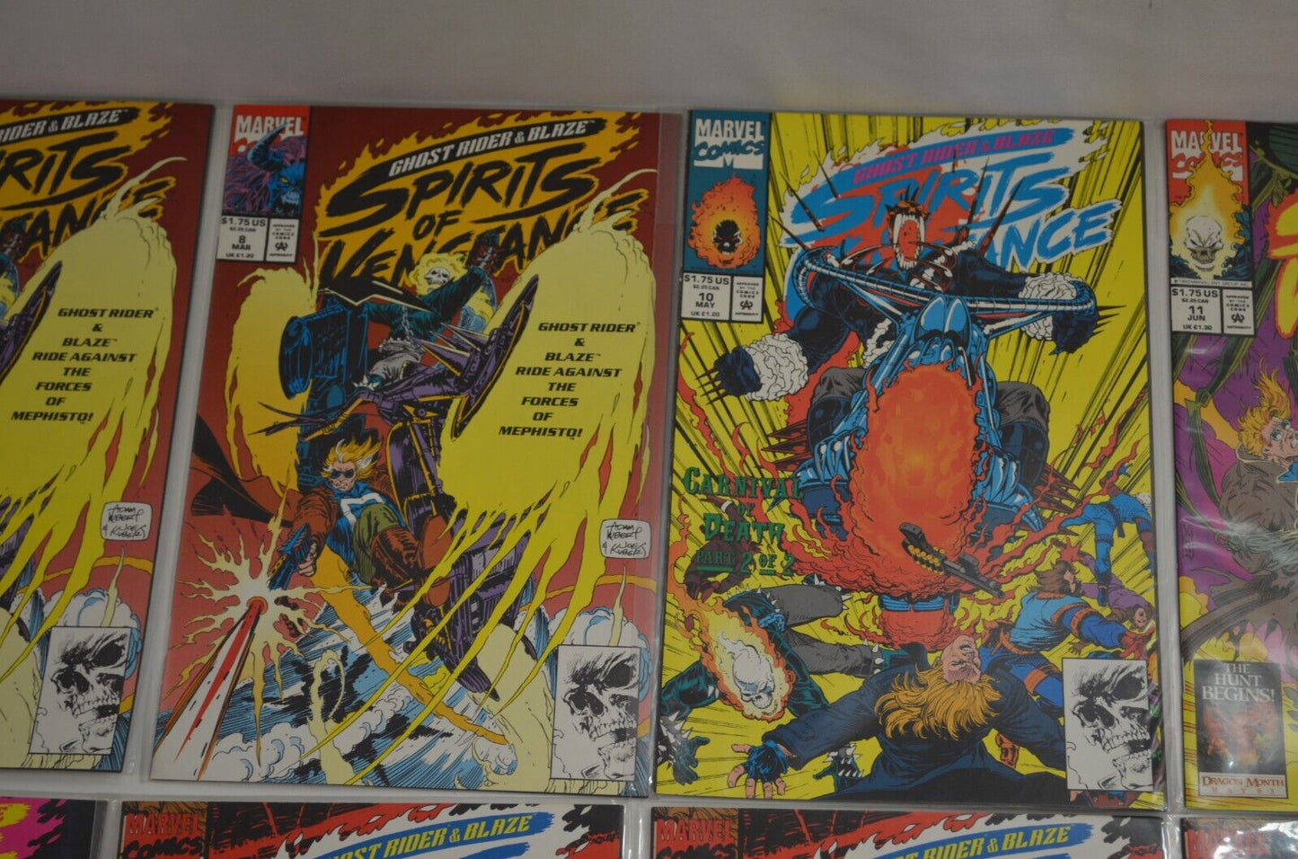 Ghost Rider Spirits of Vengeance / Blaze (Marvel, 1992-93) Lot of 31 Comics NM