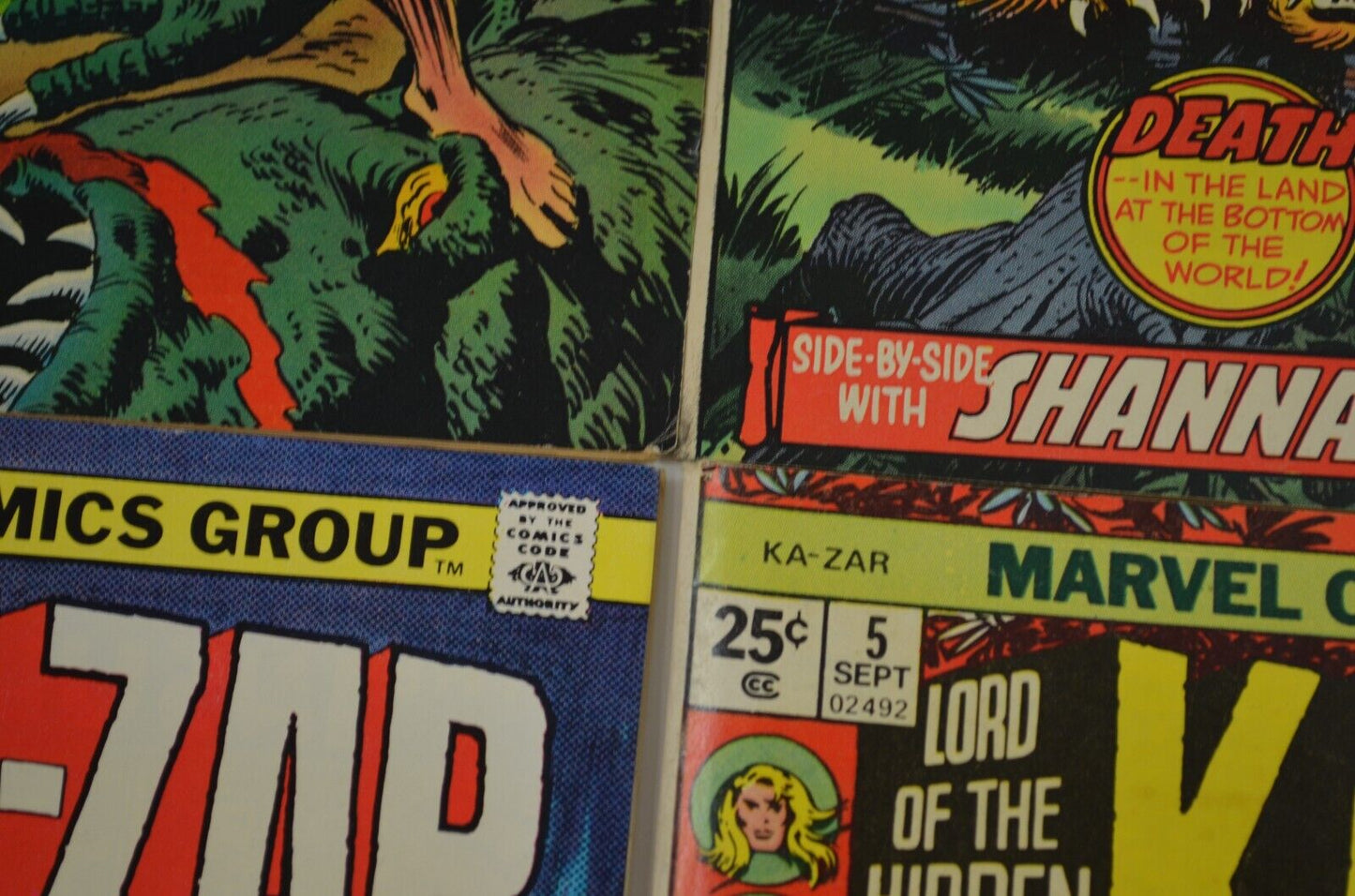 Ka-Zar Savage Lord of Hidden Jungle & Featuring #1 2 3 4 5 + more LOT VG to VF+