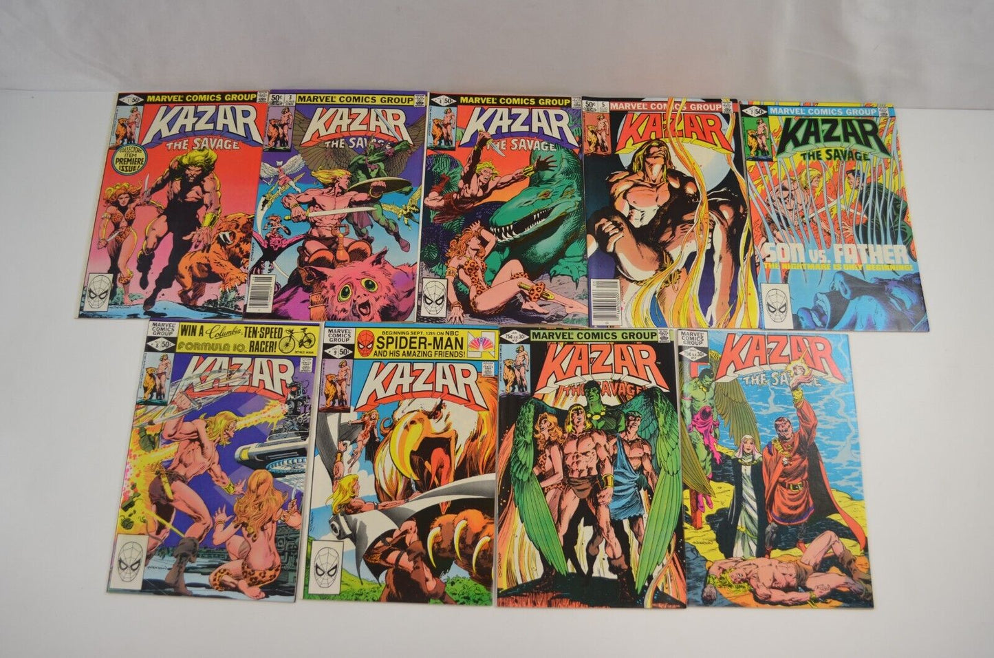 Ka-Zar Savage Lord of Hidden Jungle & Featuring #1 2 3 4 5 + more LOT VG to VF+