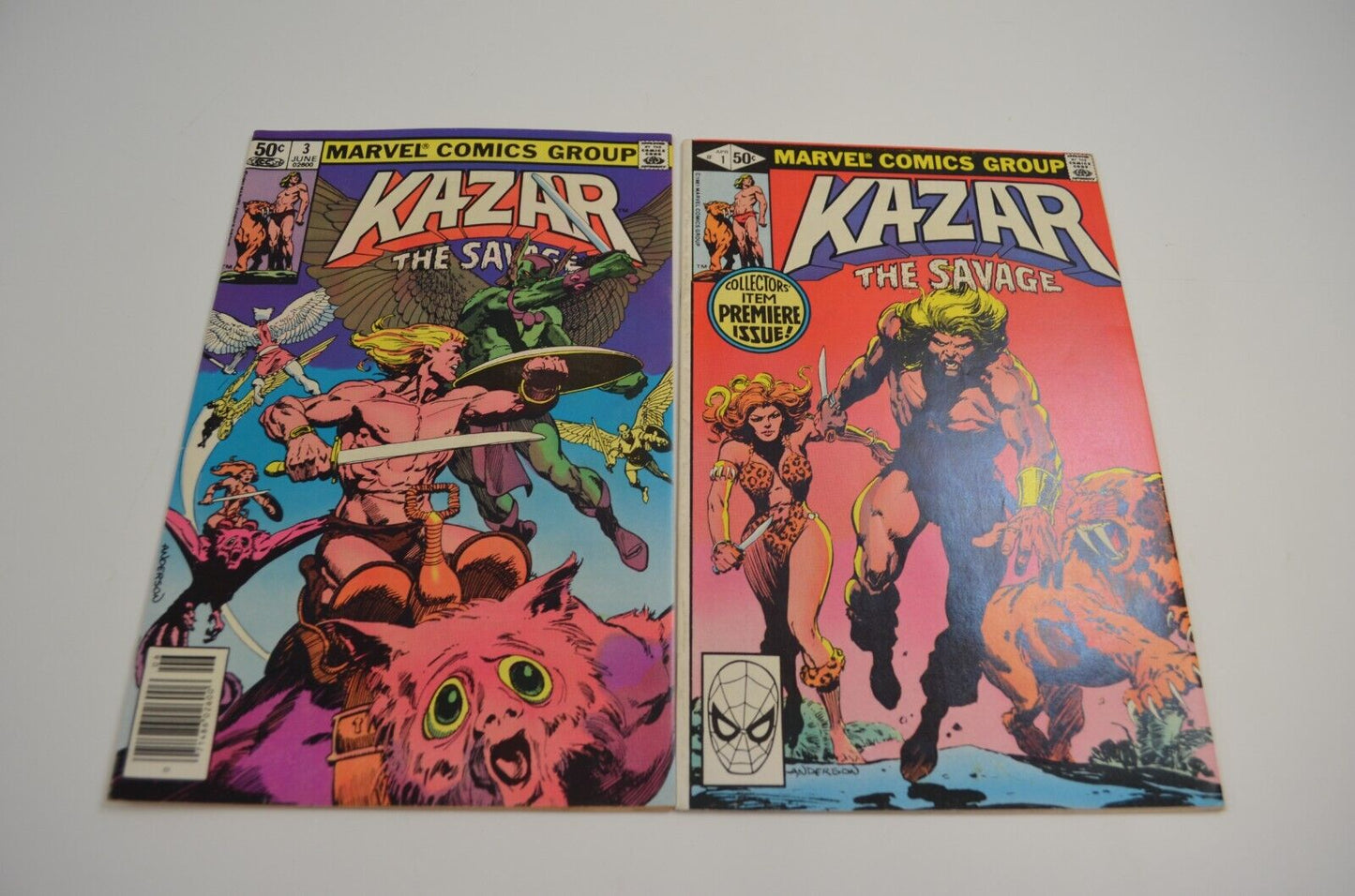 Ka-Zar Savage Lord of Hidden Jungle & Featuring #1 2 3 4 5 + more LOT VG to VF+