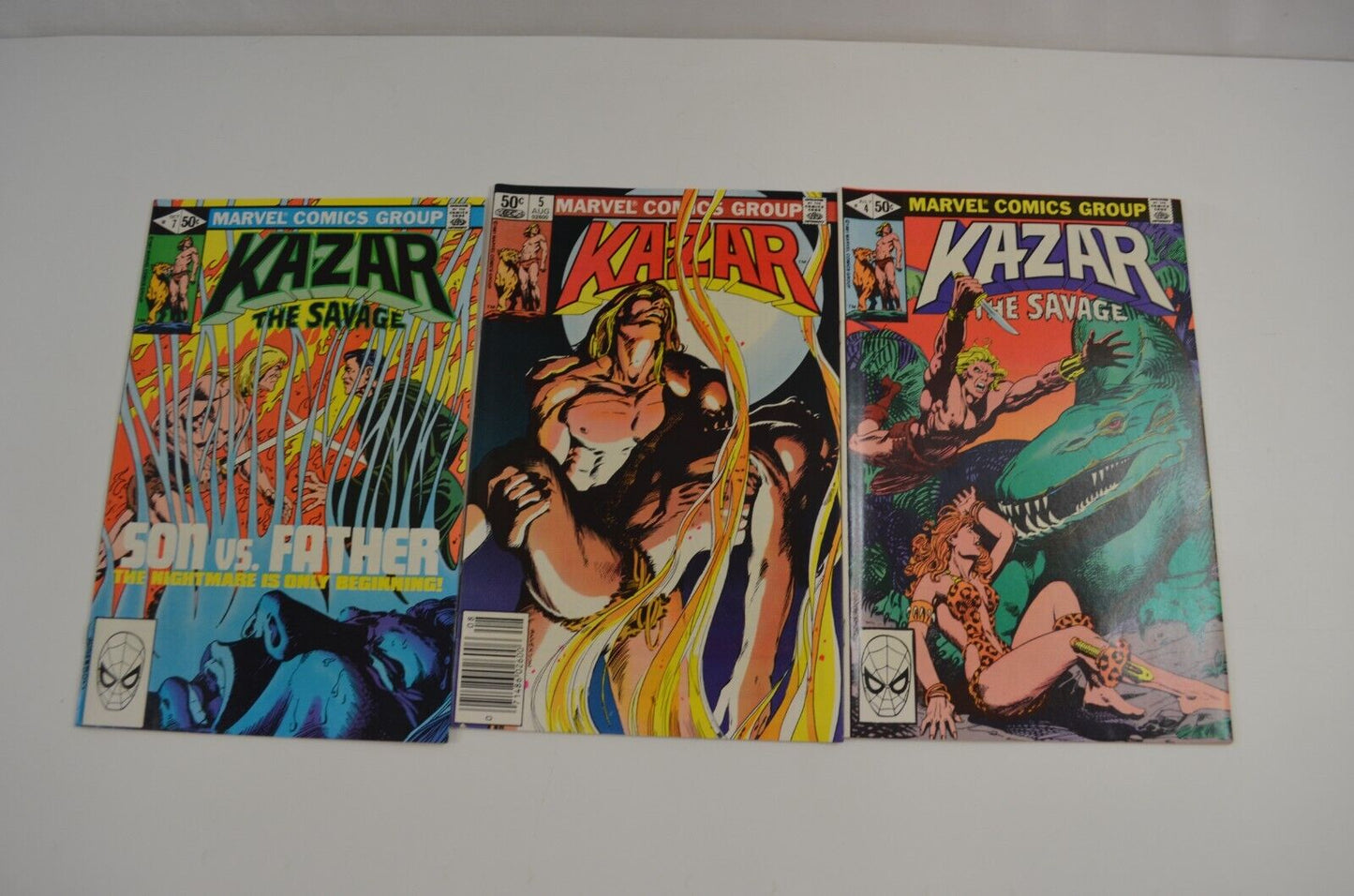 Ka-Zar Savage Lord of Hidden Jungle & Featuring #1 2 3 4 5 + more LOT VG to VF+