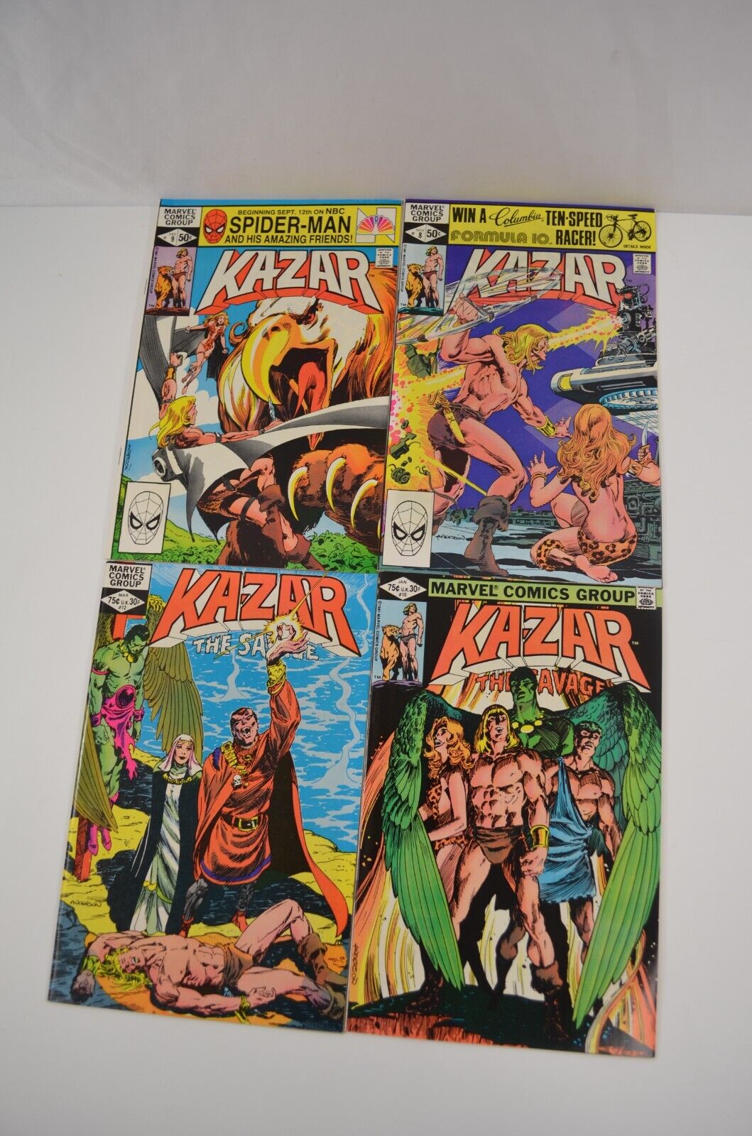 Ka-Zar Savage Lord of Hidden Jungle & Featuring #1 2 3 4 5 + more LOT VG to VF+