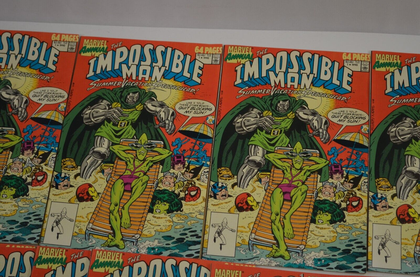 Marvel Super Heroes Spring Summer Winter Holiday Specials Comic LOT VF NM