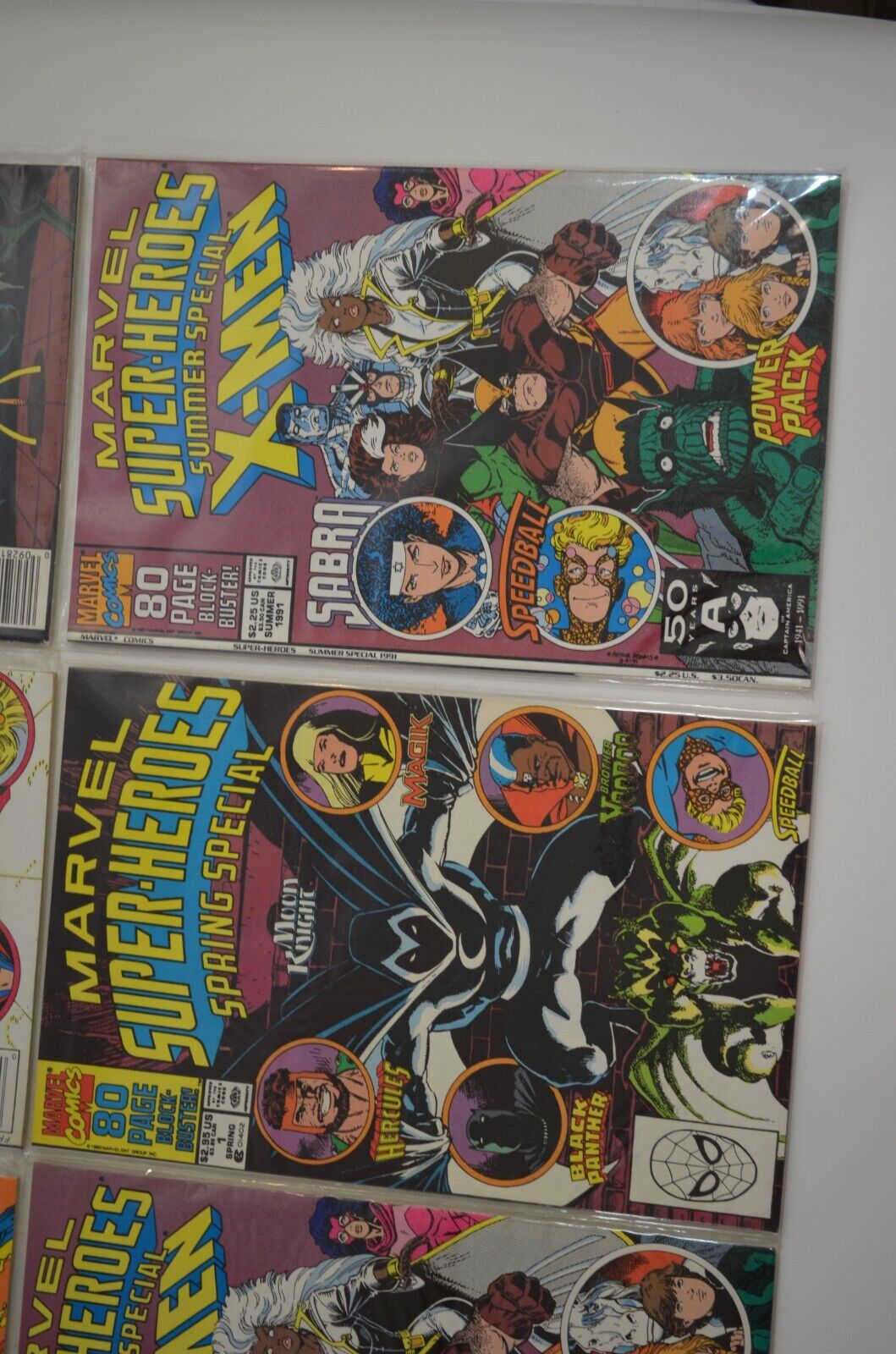 Marvel Super Heroes Spring Summer Winter Holiday Specials Comic LOT VF NM