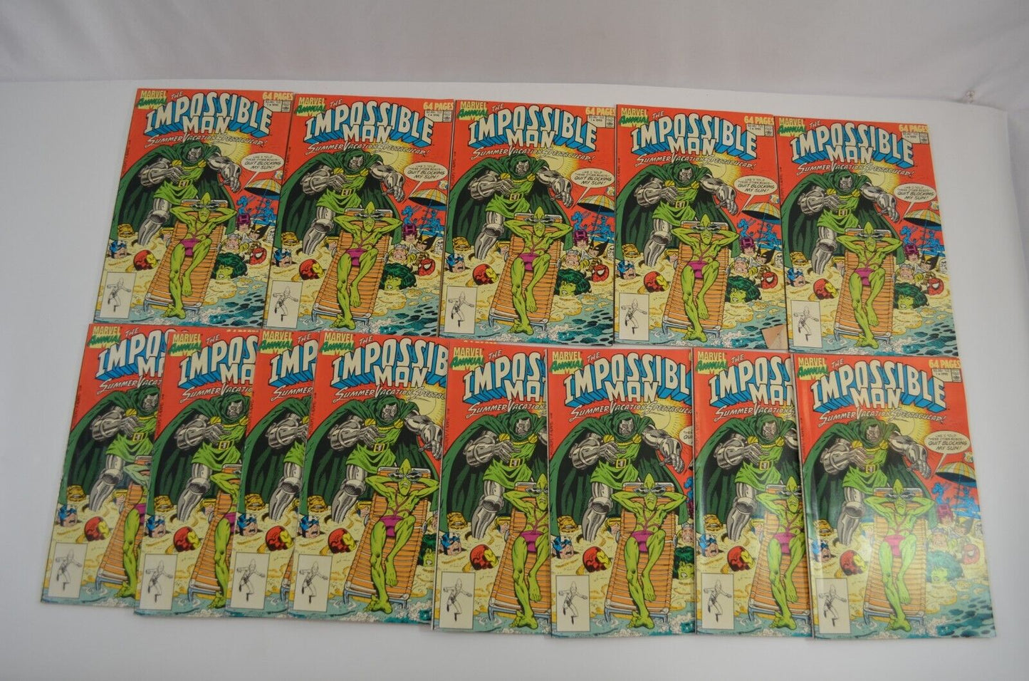 Marvel Super Heroes Spring Summer Winter Holiday Specials Comic LOT VF NM