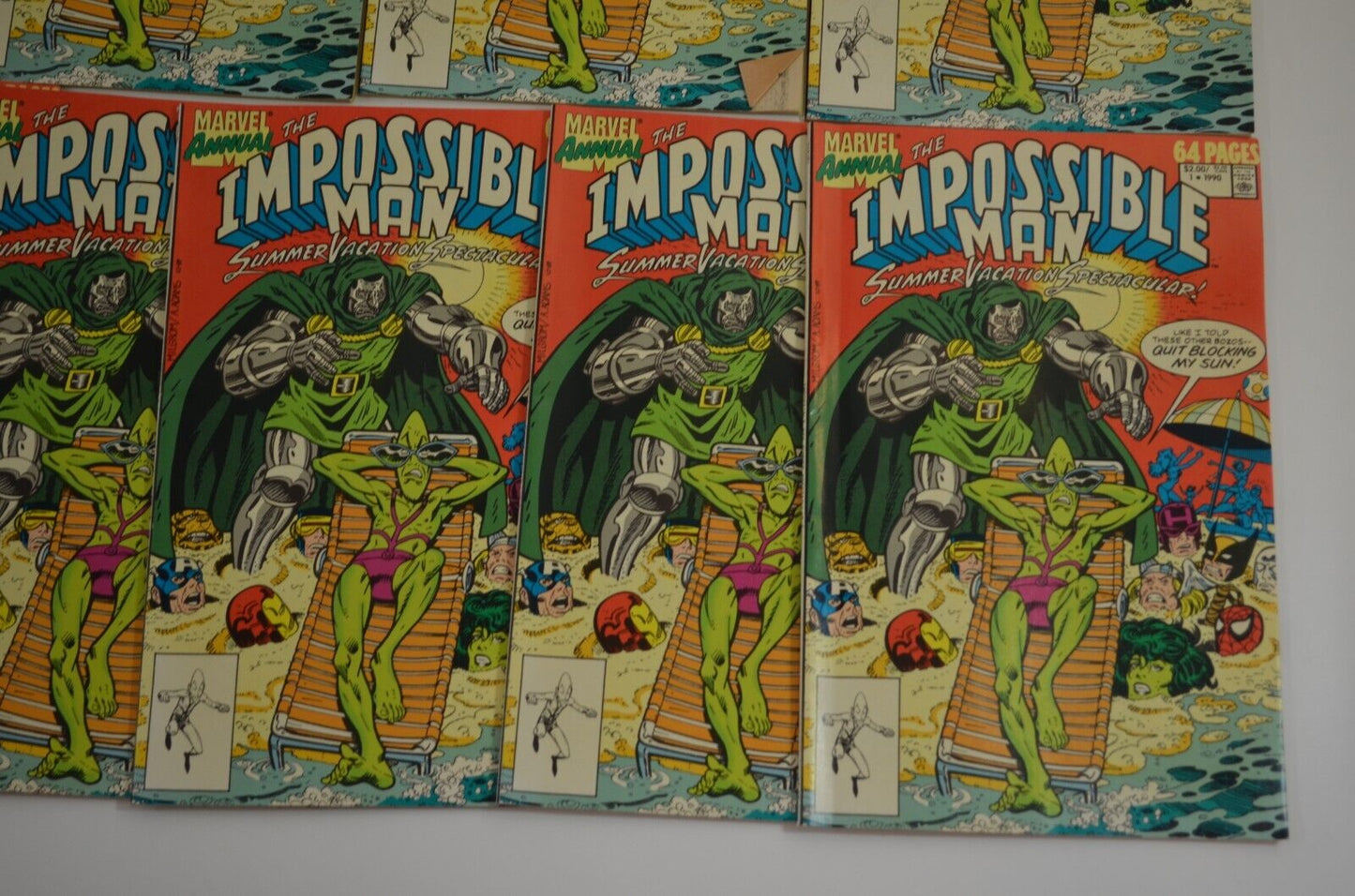 Marvel Super Heroes Spring Summer Winter Holiday Specials Comic LOT VF NM