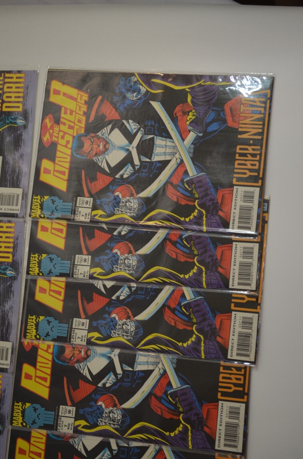 Punisher 2099 #1 2 3 4 5 6 7 8 Multiple Copies Marvel Comic Book LOT Run VF - NM