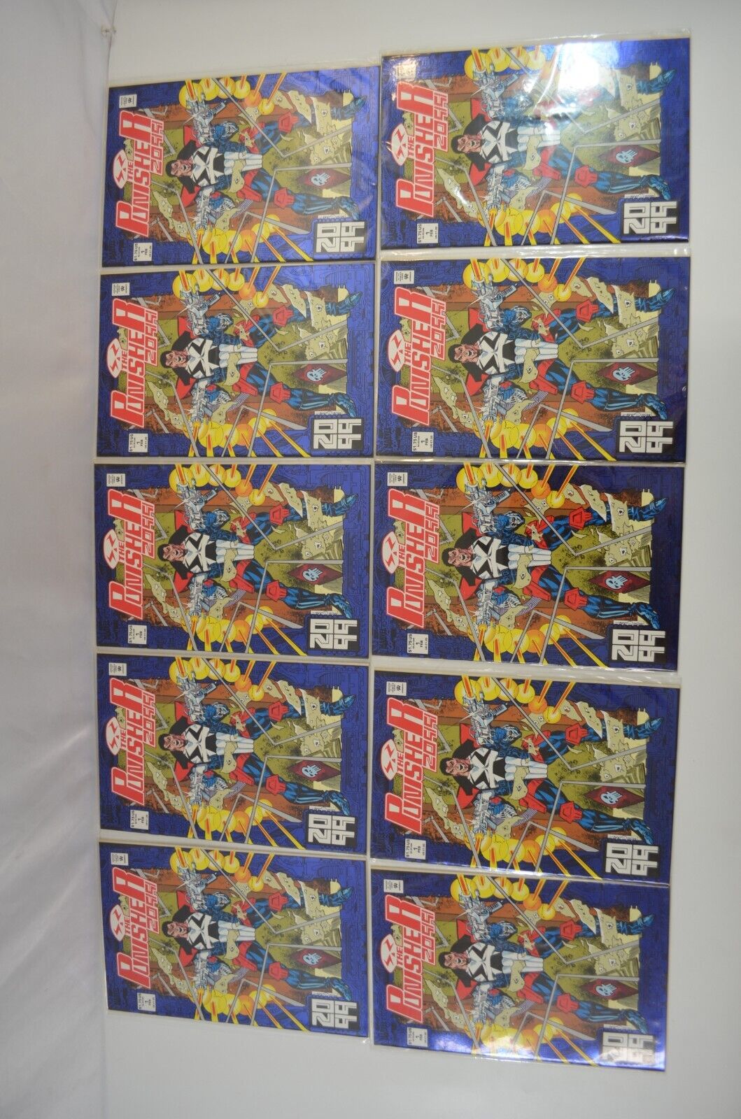 Punisher 2099 #1 2 3 4 5 6 7 8 Multiple Copies Marvel Comic Book LOT Run VF - NM