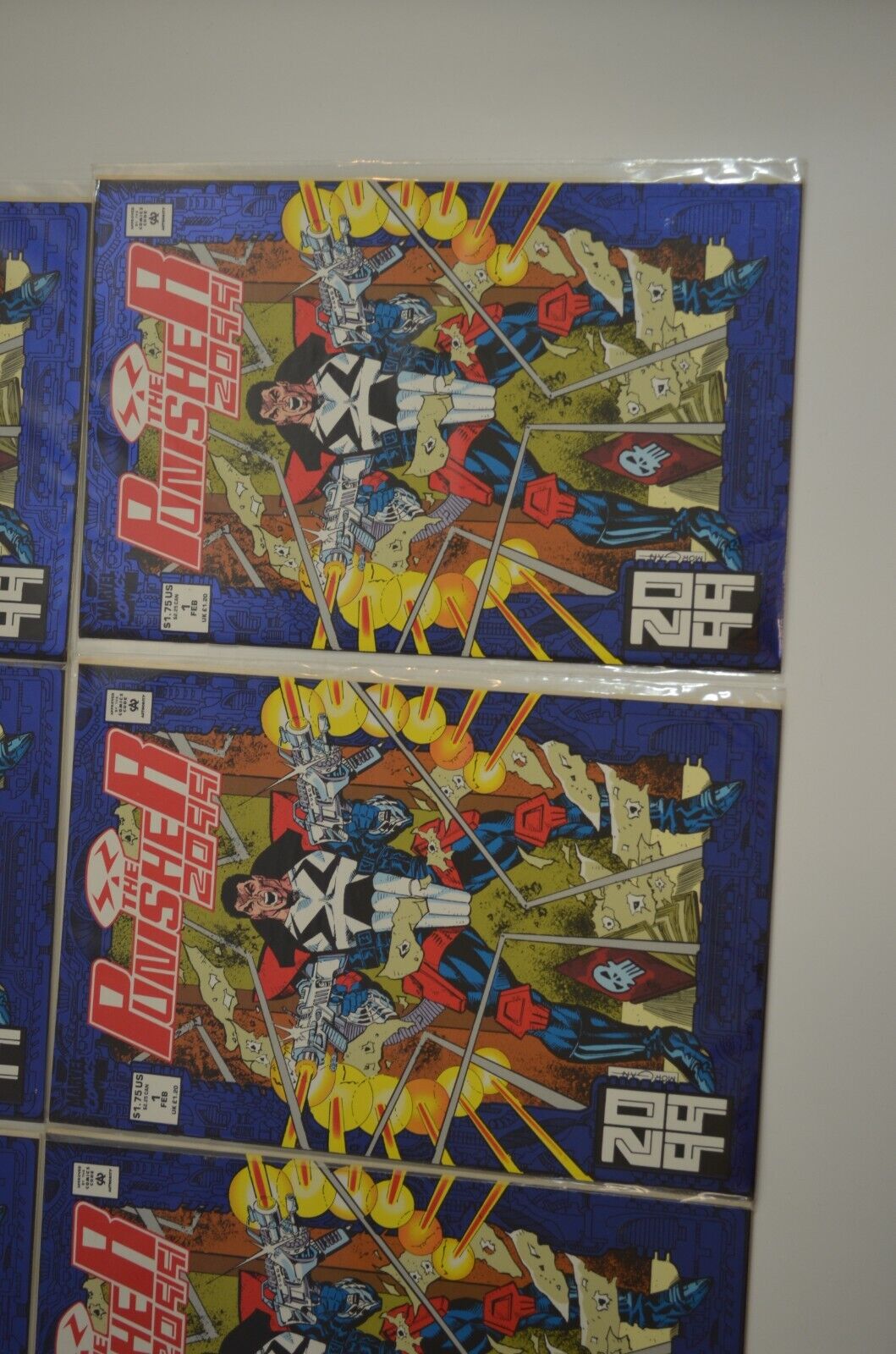 Punisher 2099 #1 2 3 4 5 6 7 8 Multiple Copies Marvel Comic Book LOT Run VF - NM