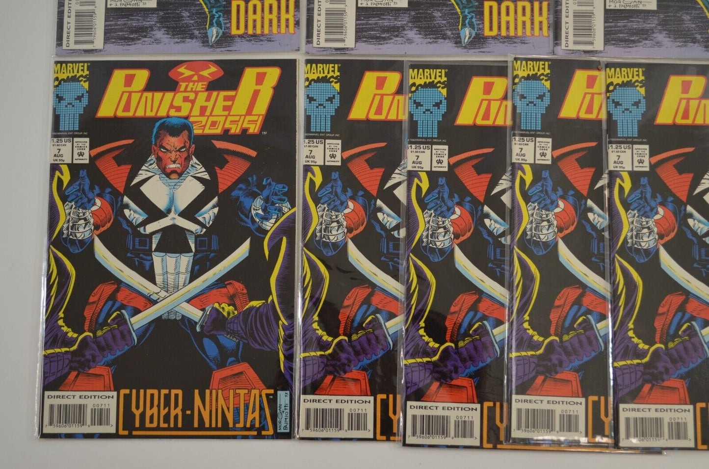 Punisher 2099 #1 2 3 4 5 6 7 8 Multiple Copies Marvel Comic Book LOT Run VF - NM