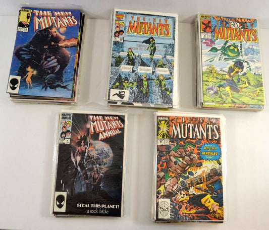 New Mutants #19-87 89-97 99 100 Annuals #1 3-7 Marvel Comic LOT VF to NM