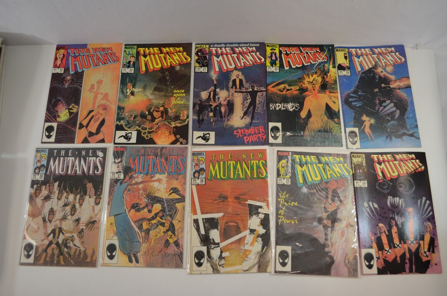 New Mutants #19-87 89-97 99 100 Annuals #1 3-7 Marvel Comic LOT VF to NM