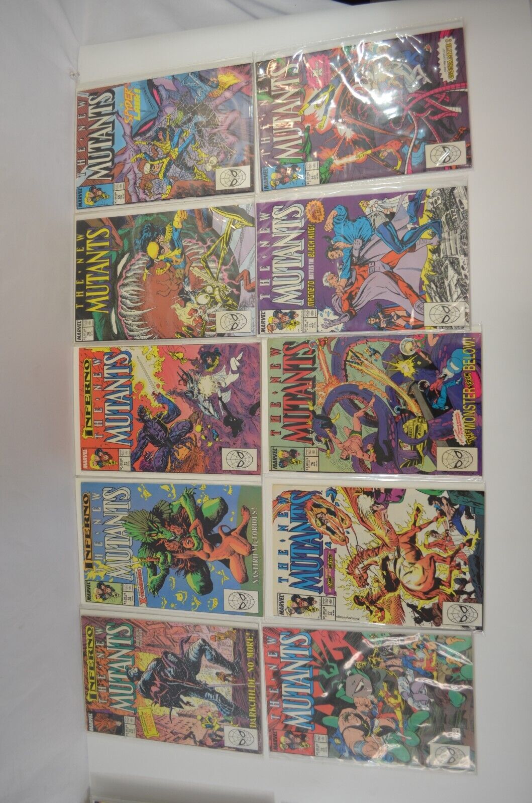 New Mutants #19-87 89-97 99 100 Annuals #1 3-7 Marvel Comic LOT VF to NM