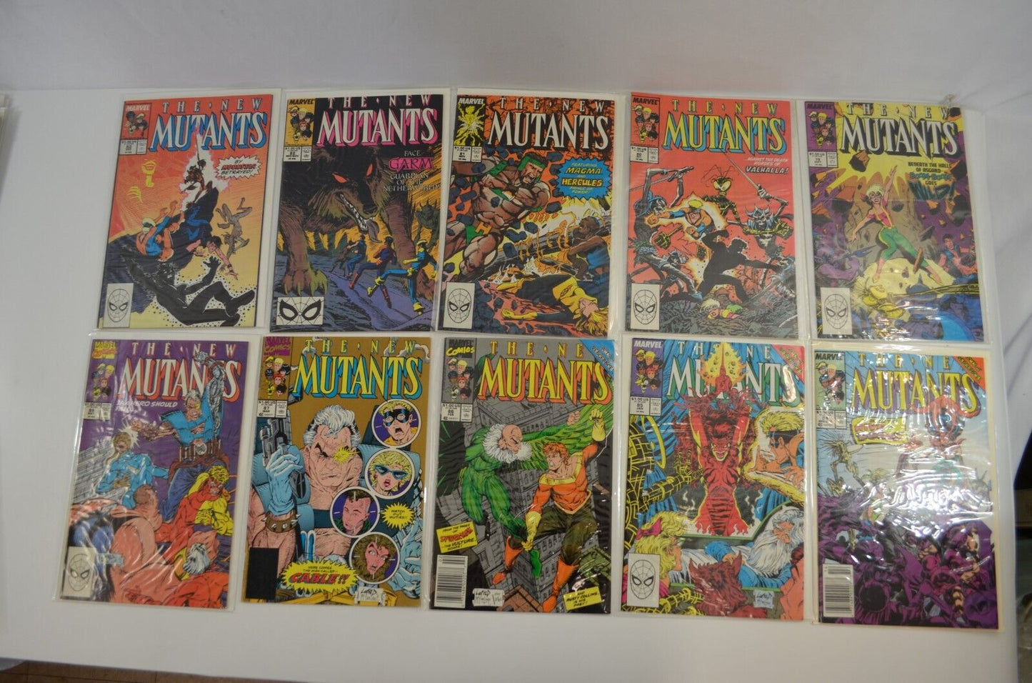 New Mutants #19-87 89-97 99 100 Annuals #1 3-7 Marvel Comic LOT VF to NM