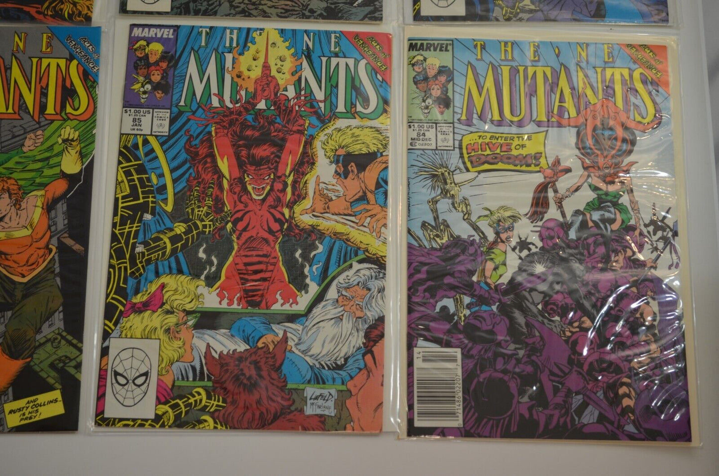 New Mutants #19-87 89-97 99 100 Annuals #1 3-7 Marvel Comic LOT VF to NM