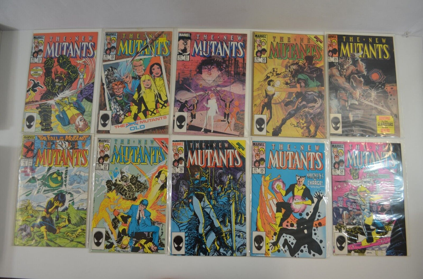 New Mutants #19-87 89-97 99 100 Annuals #1 3-7 Marvel Comic LOT VF to NM