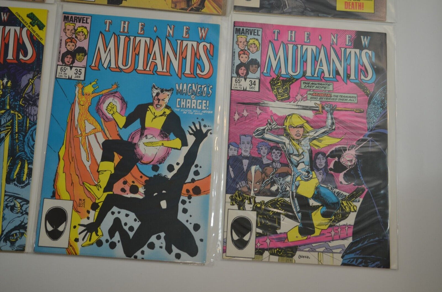 New Mutants #19-87 89-97 99 100 Annuals #1 3-7 Marvel Comic LOT VF to NM