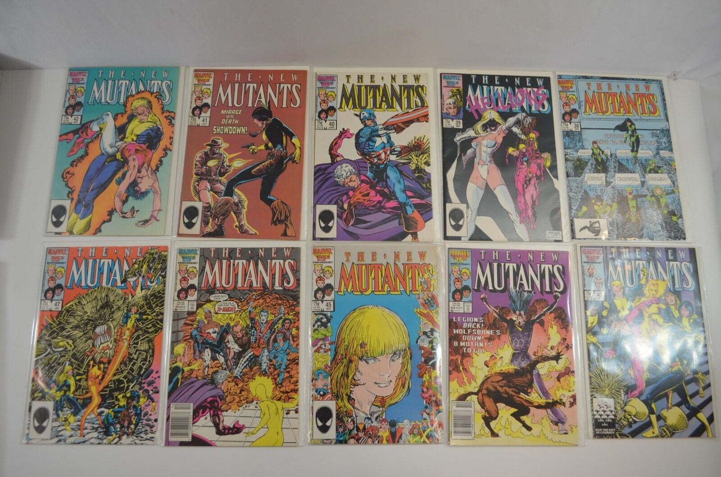 New Mutants #19-87 89-97 99 100 Annuals #1 3-7 Marvel Comic LOT VF to NM