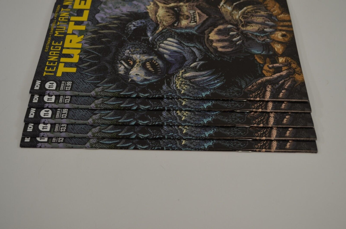 Teenage Mutant Ninja Turtles #114 Cover B Mirage Studios Comic x5 VF/NM 9.0