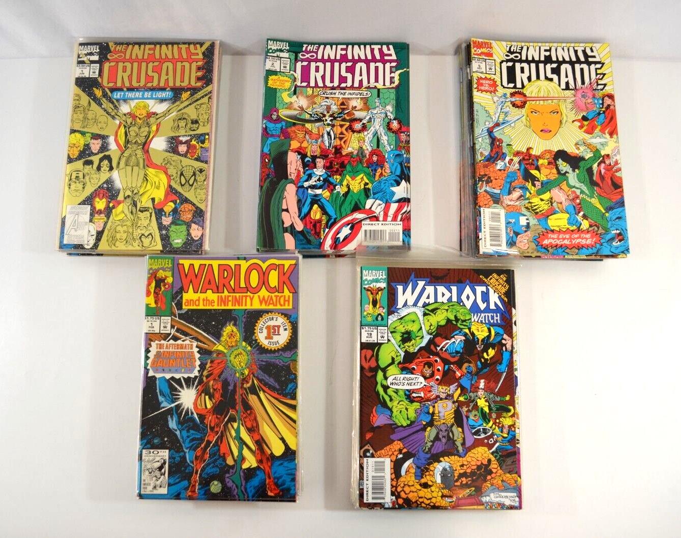 Infinity Crusade #1 2 3 4 5 6 Warlock #1 2 5-10 19-21 Marvel Comic LOT 90s NM-