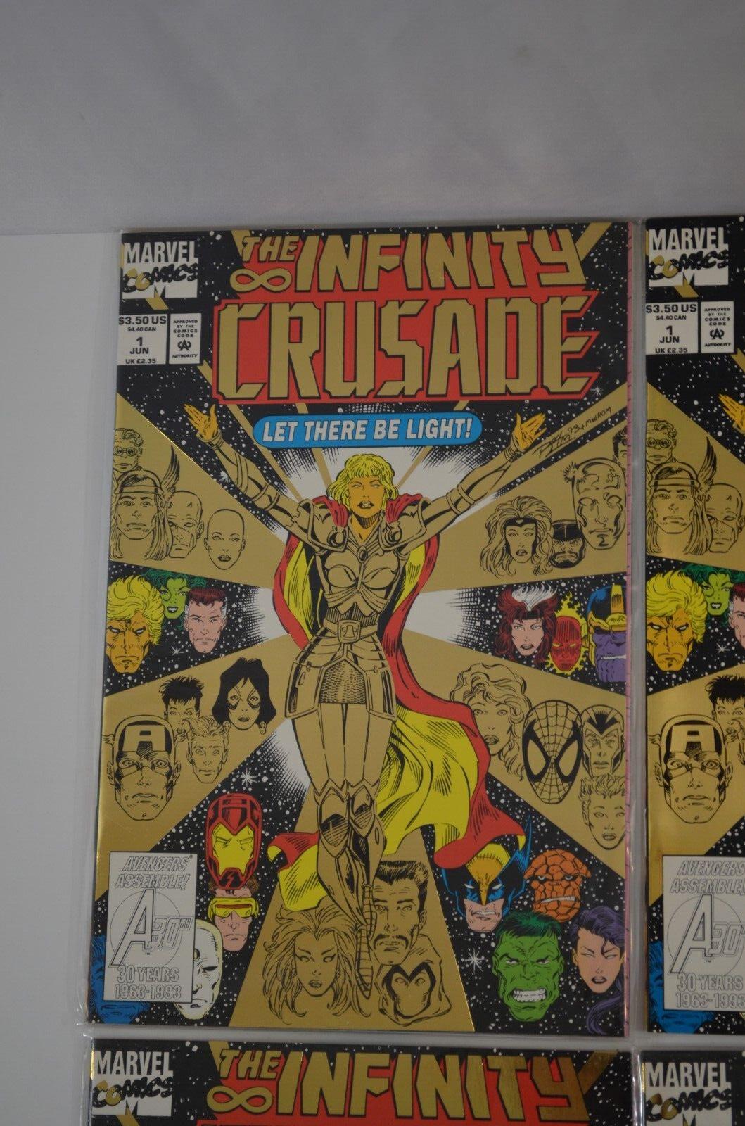 Infinity Crusade #1 2 3 4 5 6 Warlock #1 2 5-10 19-21 Marvel Comic LOT 90s NM-