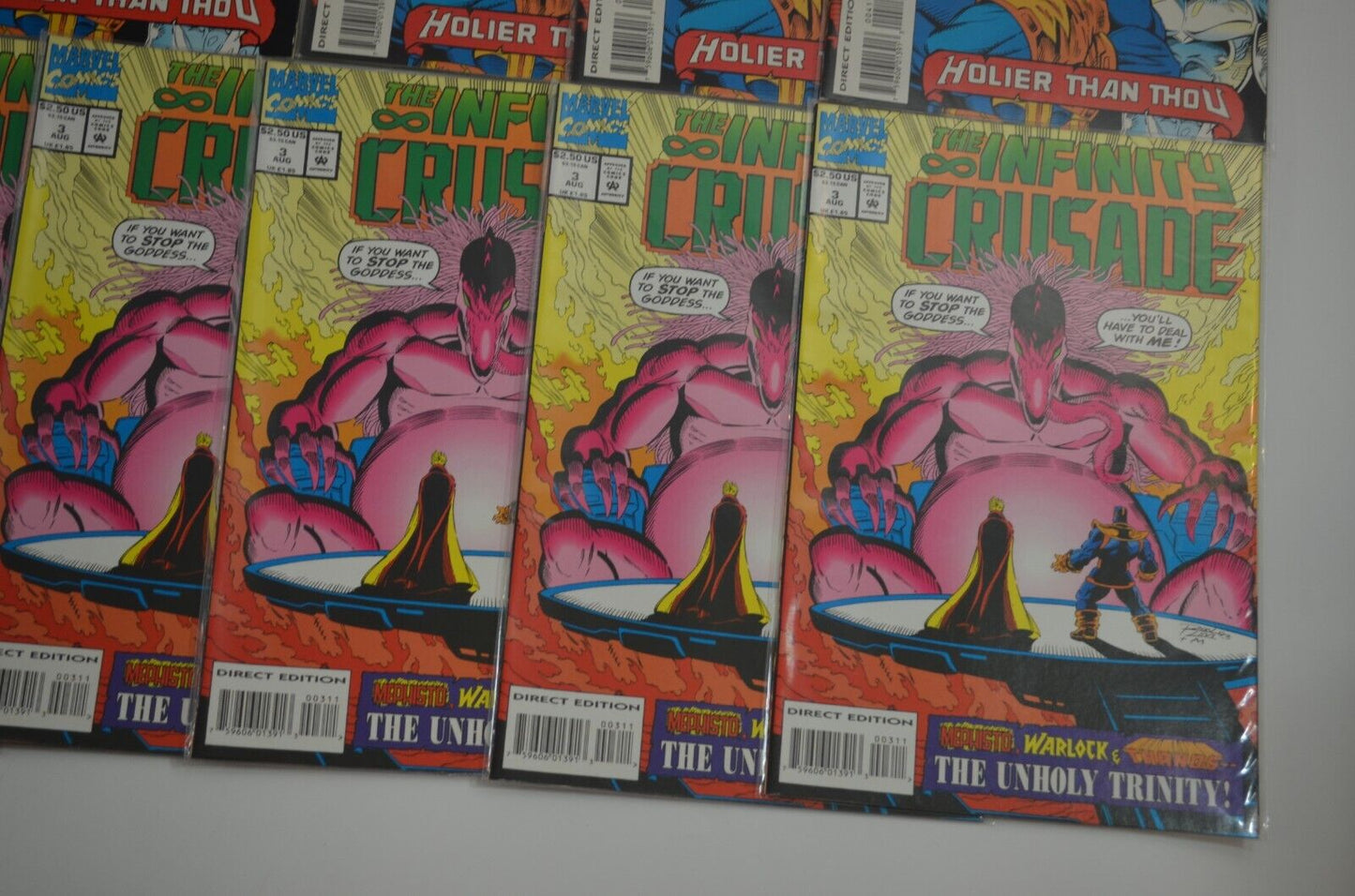 Infinity Crusade #1 2 3 4 5 6 Warlock #1 2 5-10 19-21 Marvel Comic LOT 90s NM-