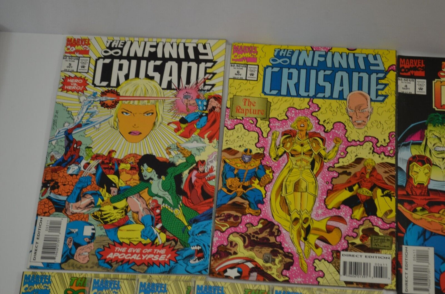 Infinity Crusade #1 2 3 4 5 6 Warlock #1 2 5-10 19-21 Marvel Comic LOT 90s NM-