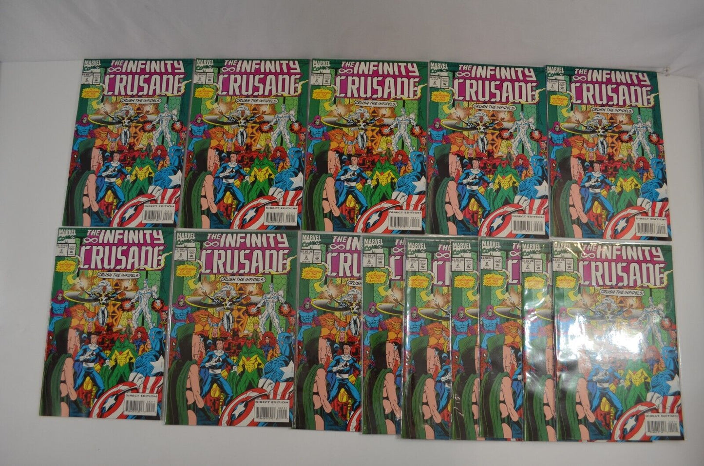 Infinity Crusade #1 2 3 4 5 6 Warlock #1 2 5-10 19-21 Marvel Comic LOT 90s NM-