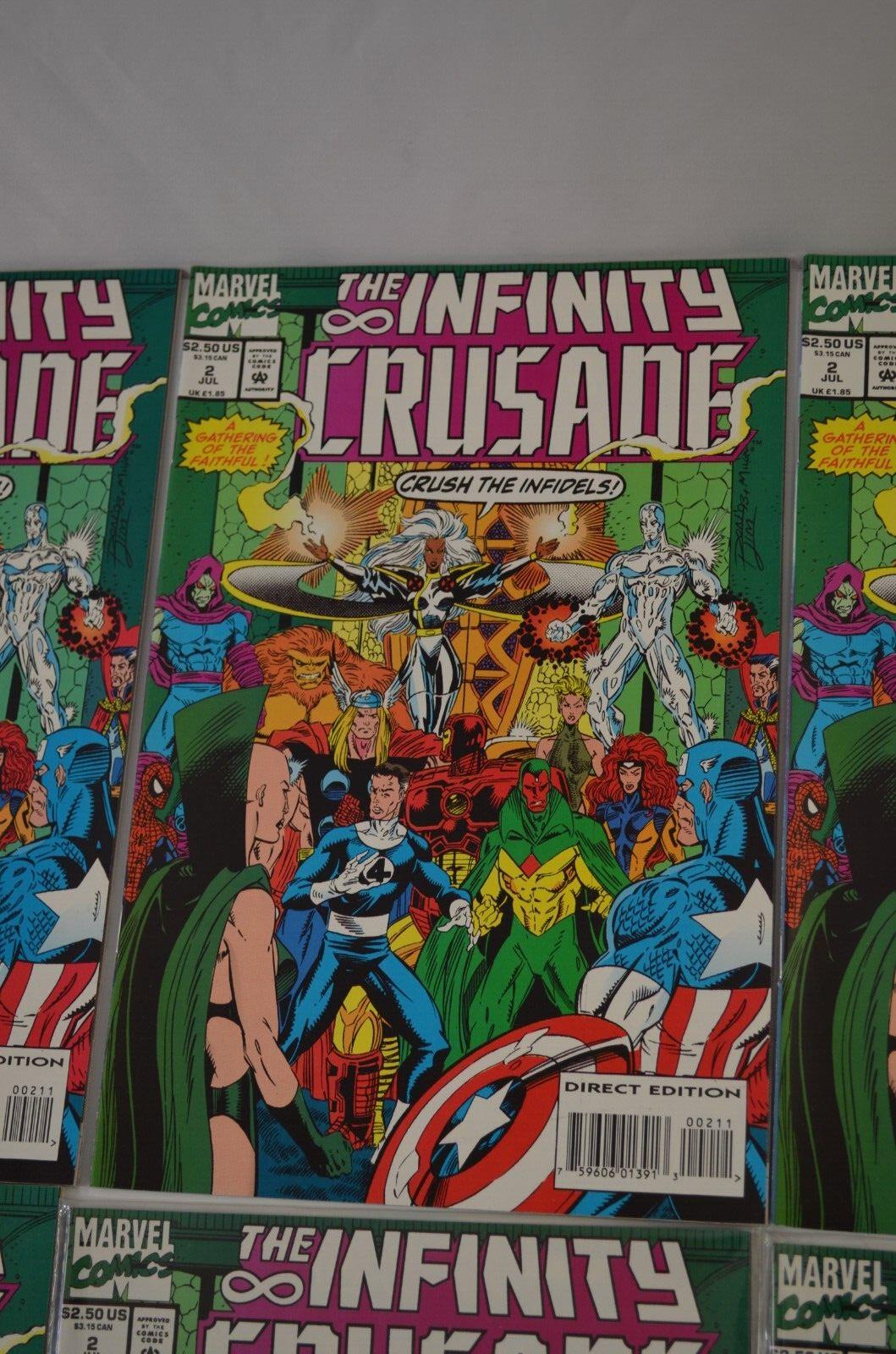 Infinity Crusade #1 2 3 4 5 6 Warlock #1 2 5-10 19-21 Marvel Comic LOT 90s NM-