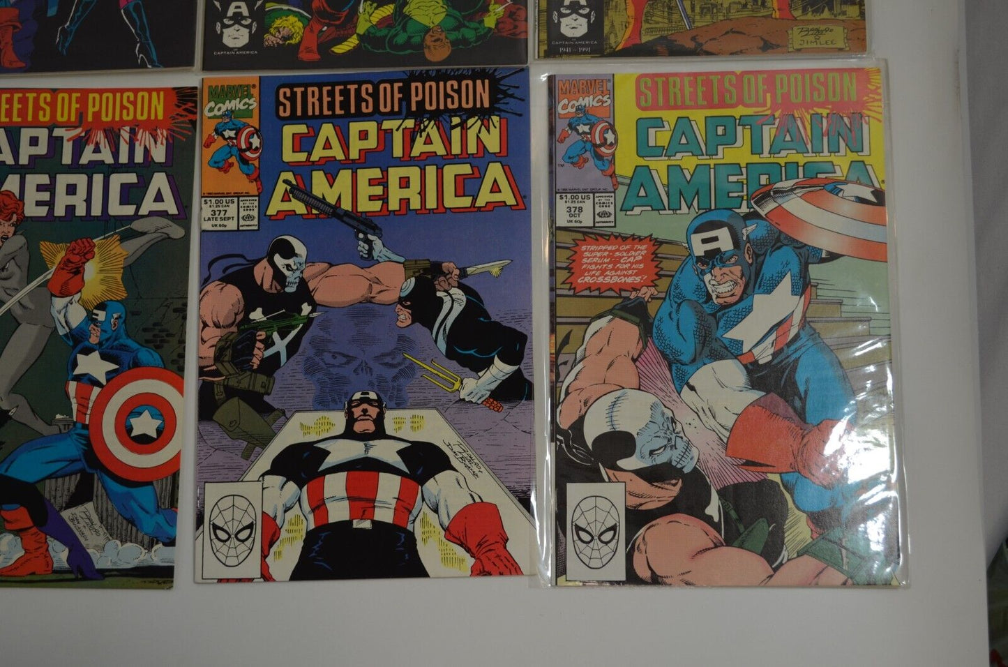 Captain America #310-422 Incomplete RUN Marvel 1985-93 Lot of 74 Comics VF to NM