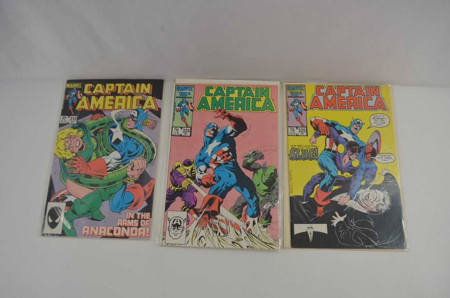 Captain America #310-422 Incomplete RUN Marvel 1985-93 Lot of 74 Comics VF to NM