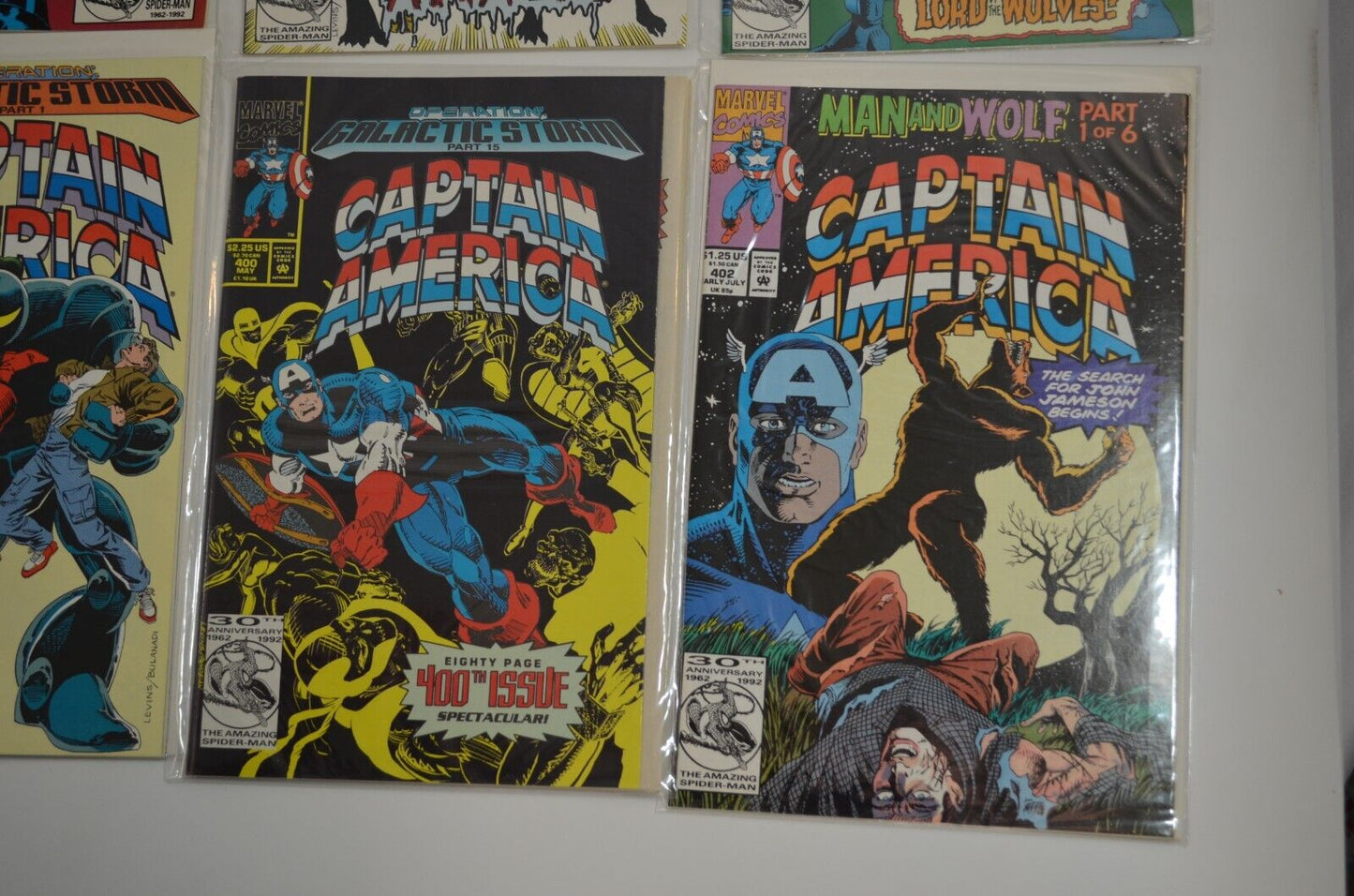 Captain America #310-422 Incomplete RUN Marvel 1985-93 Lot of 74 Comics VF to NM