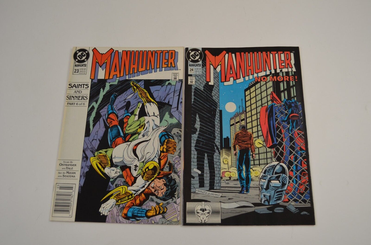 Manhunter 1-6 8-24 Comic Lot (1988 1989 DC) Saints & Sinners Newsstand VF+