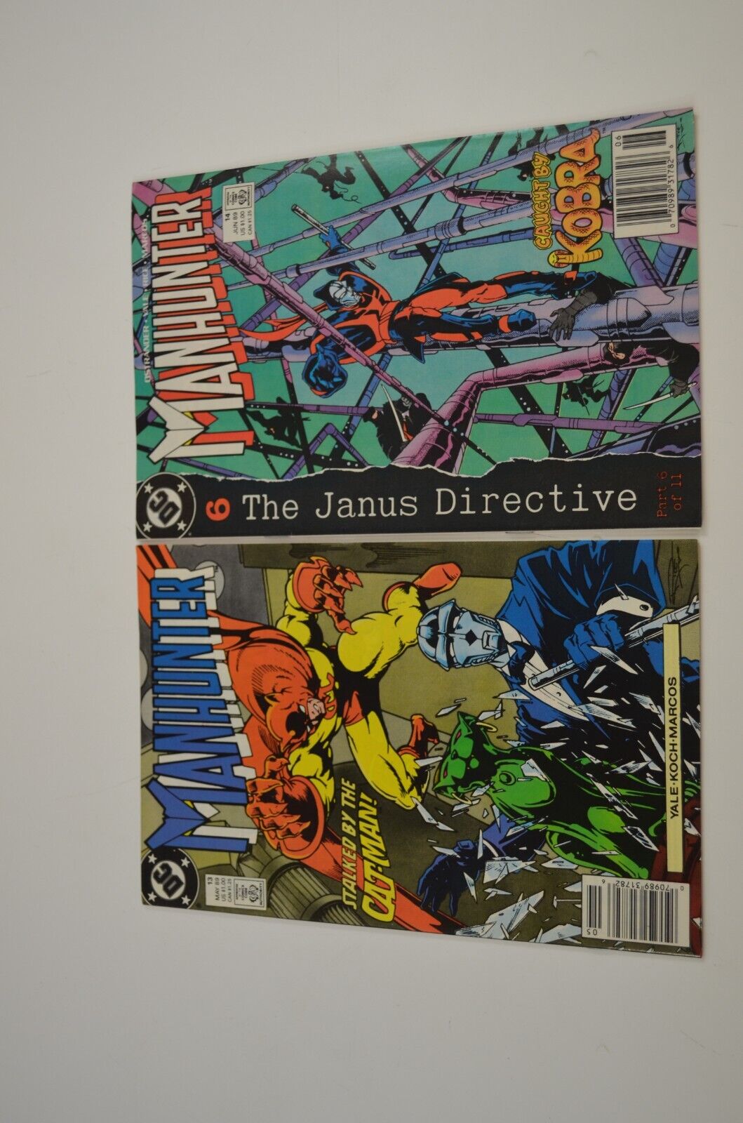 Manhunter 1-6 8-24 Comic Lot (1988 1989 DC) Saints & Sinners Newsstand VF+