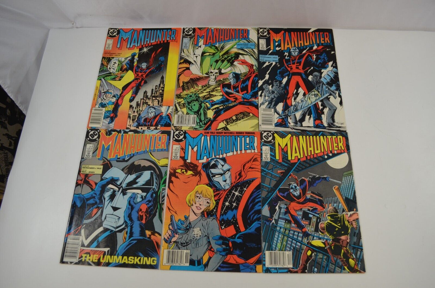 Manhunter 1-6 8-24 Comic Lot (1988 1989 DC) Saints & Sinners Newsstand VF+