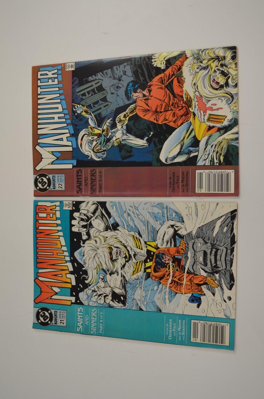 Manhunter 1-6 8-24 Comic Lot (1988 1989 DC) Saints & Sinners Newsstand VF+