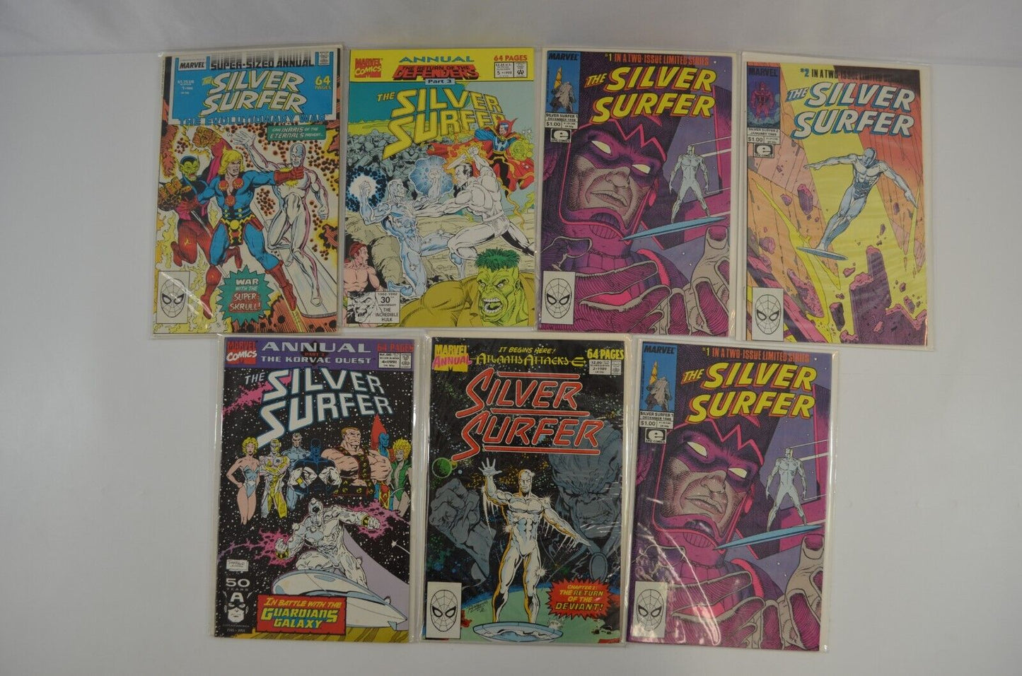 Silver Surfer #1 #11-16 #50-59 Annual #1 2 4 5 +more Marvel Comic LOT VF to NM-