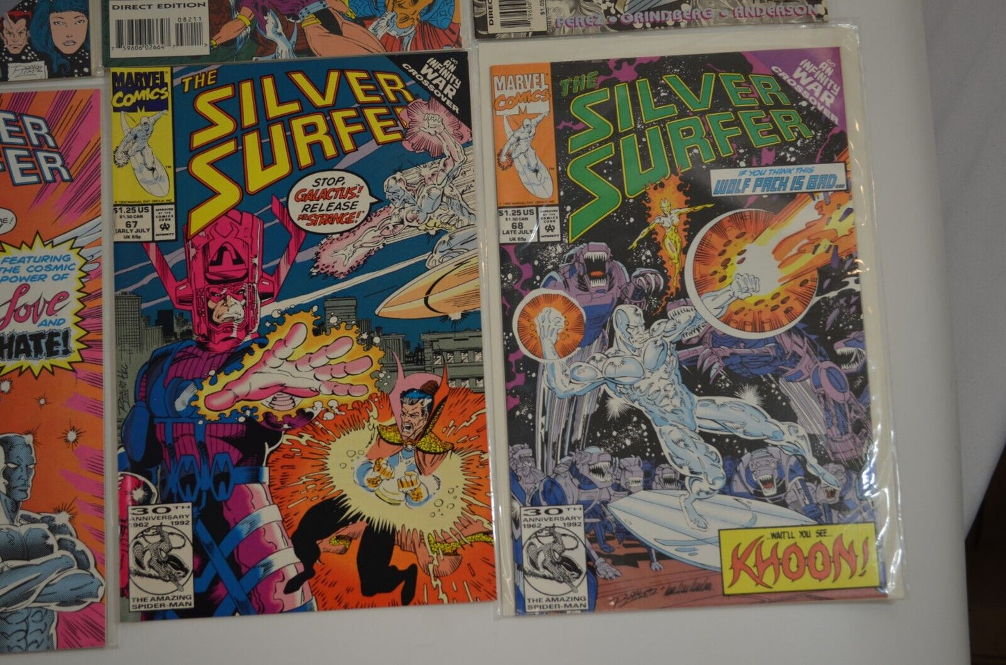 Silver Surfer #1 #11-16 #50-59 Annual #1 2 4 5 +more Marvel Comic LOT VF to NM-