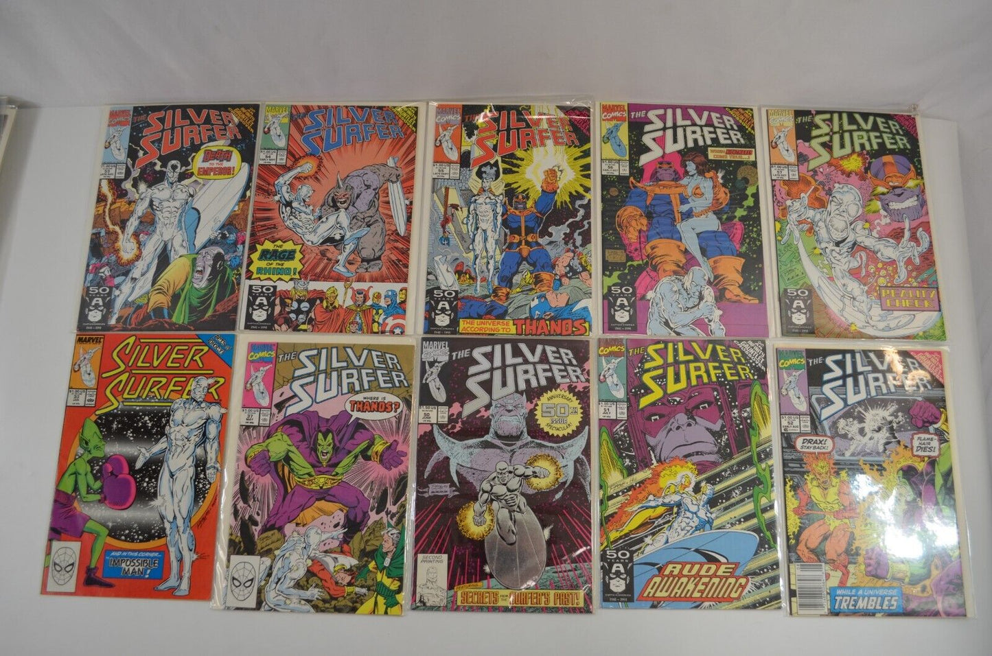 Silver Surfer #1 #11-16 #50-59 Annual #1 2 4 5 +more Marvel Comic LOT VF to NM-